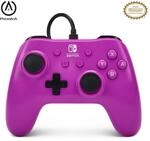 PowerA Kabelgebundener Controller f&uuml;r Nintendo Switch - Grape Purple, Gamepad,