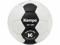Kempa Soft Grip Black&White Handball Trainings- und Methodik-Ball für Kinder - weich