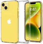Spigen Liquid Crystal H&uuml;lle Kompatibel mit iPhone 14 -Crystal Clear