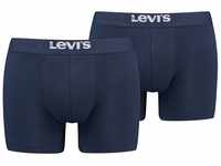 Levi's Herren Solid Basic Boxer, Navy, XL