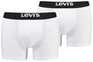 Levi's Herren Boxer Underwear, White / Black, XL
