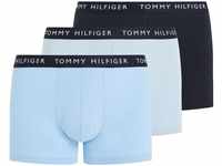 Tommy Hilfiger Herren 3er Pack Boxershorts Trunks Unterwäsche, Mehrfarbig (Vessel