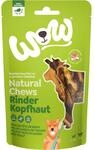 WOW Dog Rinderkopfhaut | Hunde Leckerlis f&uuml;r nat&uuml;rliche Zahnpflege &...