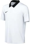 Nike CW6935 Y NK DF PARK20 Polo SS Polo Shirt Unisex-Child White/Black/Black XS