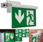 ChiliTec Fluchtwegleuchte IP65 3in1 nach EN-61547 Version Montage an Wand Decke
