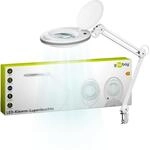 goobay Lupenleuchte/LED Lupenlampe aus Plastik / 8 W Leistungsaufnahme,