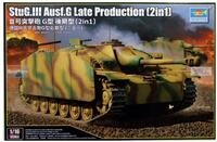 Trumpeter 750947-1/16 Stug III Ausf. G, sp&auml;te Produktion (2in1) - Ma&szlig;stab 1:16