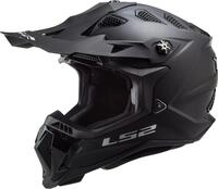 LS2 motocrosshelme Subverter Matt-schwarz 06 XXL