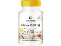 Lysin Tabletten - 1000mg - vegan - 100 Tabletten - Aminosäure | Warnke...