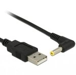 Delock 85544 1.5m USB A Schwarz Stromkabel, 85544