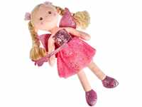 Sweety Toys 11803 Stoffpuppe Fee Plüschtier Prinzessin 45 cm pink