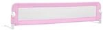 vidaXL Bettschutzgitter Bettgitter Kinderbettgitter Babybettgitter Rausfallschutz