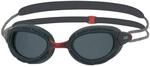 Zoggs Unisex Schwimmbrillen, Grey/Grey/Smoke, S Predator Polarized - Smaller Fit