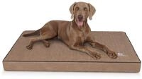 Knuffelwuff orthop&auml;dische Hundematte Palomino aus Laser-gestepptem Kunstleder L 80 x