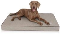 Knuffelwuff orthop&auml;dische Hundematte Palomino aus Laser-gestepptem Kunstleder L 80 x