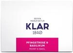 Klar Seifen Pflegeseife Pfingstrose & Basilikum 135g, palm&ouml;lfrei, geeignet f&uuml;r