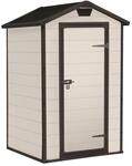 Keter Ger&auml;tehaus Manor 4x3, Beige, 1,76m&sup3; Rauminhalt, wetterfest