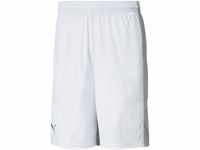 PUMA Herren Basketball Shorts Puma White-Quarry XL