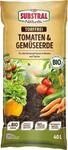 Substral Naturen Bio Tomaten & Gem&uuml;se Erde Bio & torffrei 40l, 12 Wochen...