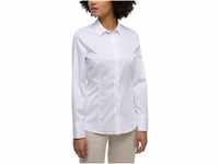 ETERNA Damen Satin Shirt Fitted 1/1 weiß 44_D_1/1