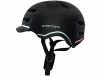 smartGyro Smart Helmet PRO – Smart Helmet mit automatischem Bremslicht, Blinkern,