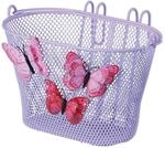 Basil Jasmin Butterfly Basket Vorderrad-Kinderkorb - mit DREI farbenfreudigen