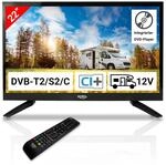 XORO HTC 2249 21.5" Zoll (55 cm) LCD Fernseher mit HDTV Triple Tuner, integrierter