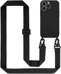 Cadorabo Handykette kompatibel mit Apple iPhone 14 PRO Schutzh&uuml;lle TPU Liquid