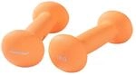 Tunturi 2er Set Kurzhantelset, Fitnessset, 1 kg, Bunte Kurzhanteln mit Neoptren
