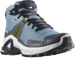SALOMON Shoes X Raise Mid GTX J Bun, Schuhe, Faded Denim/Indigo Bunting/Acid LIM, 32
