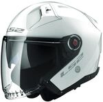 LS2, Jet-Motorradhelm INFINITY II SOLID White, XL