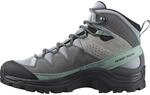 Salomon Quest Rove Gore-tex, Hiking Shoe Damen, Quarry Quiet Shade Black, 36 2/3 EU