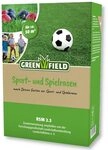 Greenfield Sportrasen und Spielrasen 1 kg Gras Samen Rasen Sport Familie Robust