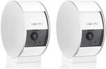 Somfy 1870469 - 2er-Pack Innenkamera | Motorisierte Abdeckblende| Bewegungs- &