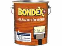 Bondex Holzlasur für Außen Treibholz 4 L für 52 m²| Hoher Wetter- und...