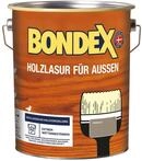 Bondex Holzlasur f&uuml;r Au&szlig;en Treibholz 4 L f&uuml;r 52 m&sup2;| Hoher Wetter- und...