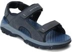 Skechers Herren Tresmen-Garo Open Toe Water Sandal, anthrazit, 45 EU