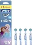 Oral-B Kids 3+ elektrische Zahnb&uuml;rstenk&ouml;pfe Disney Die Eisk&ouml;nigin, Packung mit 4