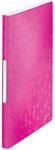 Leitz 46320023 Sichtbuch WOW, A4, PP, 40 H&uuml;llen, pink metallic
