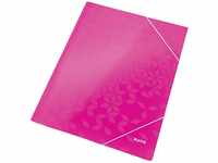 Leitz 39820023 Eckspannermappe WOW A4 pink metallic