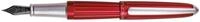 DIPLOMAT - F&uuml;llhalter Aero Rot - Schick und elegant - Langlebig -...
