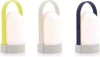 Remember URI 3er Leuchten-Set Piccolos (gelb, grau, dunkelblau), 15 cm