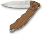 Victorinox Schweizer Taschenmesser Hunter Evoke Wood, Klappmesser mit Holzgriff,