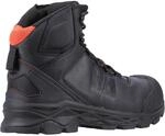 HH Workwear Helly Hansen Oxford Mid S3 Sicherheitsstiefel, Schwarz, Gr&ouml;&szlig;e 45,