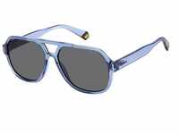 Polaroid Unisex PLD 6193/s Sunglasses, PJP/M9 Blue, 57