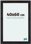 yd. Your Decoration - Bilderrahmen 40x60 cm - Schwarz Gemasert - Billderrahmen aus