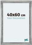 yd. Bilderrahmen 40x60 cm Grau Gewischt - Holz Rahmen Mura