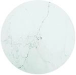 vidaXL Tischplatte Ersatztischplatte Marmorplatte Glasplatte f&uuml;r Esstisch Couchtisch