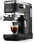 Tchibo Siebtr&auml;ger Espressomaschine Lapressa (15 bar, 980ml Wassertank), Pre-Infusion