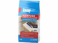 Knauf Flexfuge Bodenspezial Dunkelbraun 5 kg, zum Verfugen von allen keramischen